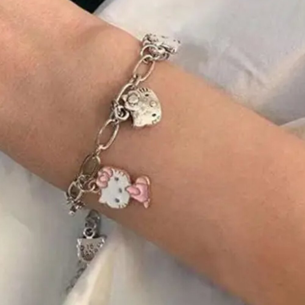 💲6▶Women's hello kitty bracelet